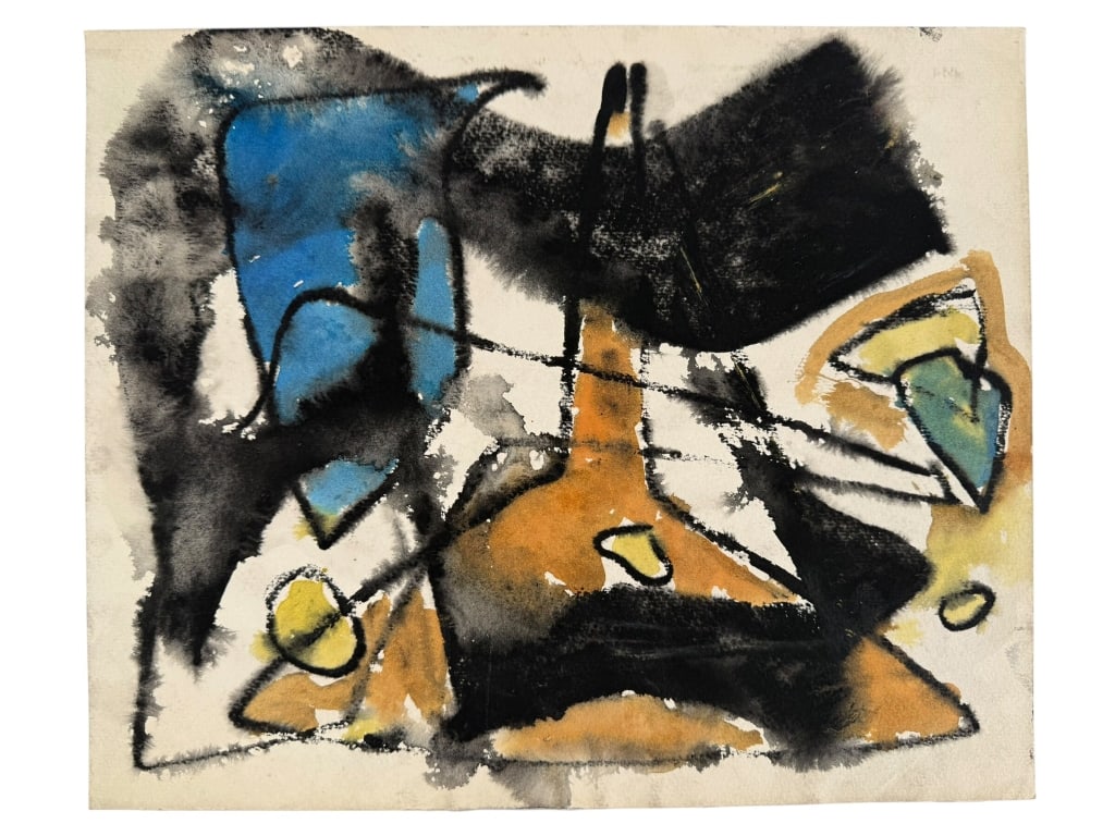 Rolph Scarlett (1889-1984) Gouache/Paper (1 of 2)
