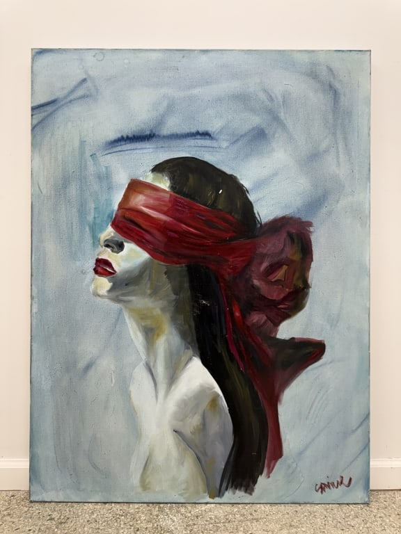 Kate Saville (b.20th c) Oil/Canvas (1 of 4)