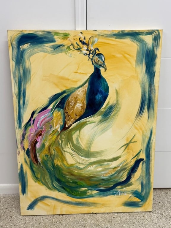 Kate Saville, American (b.20th c) Oil on Canvas (1 of 5)