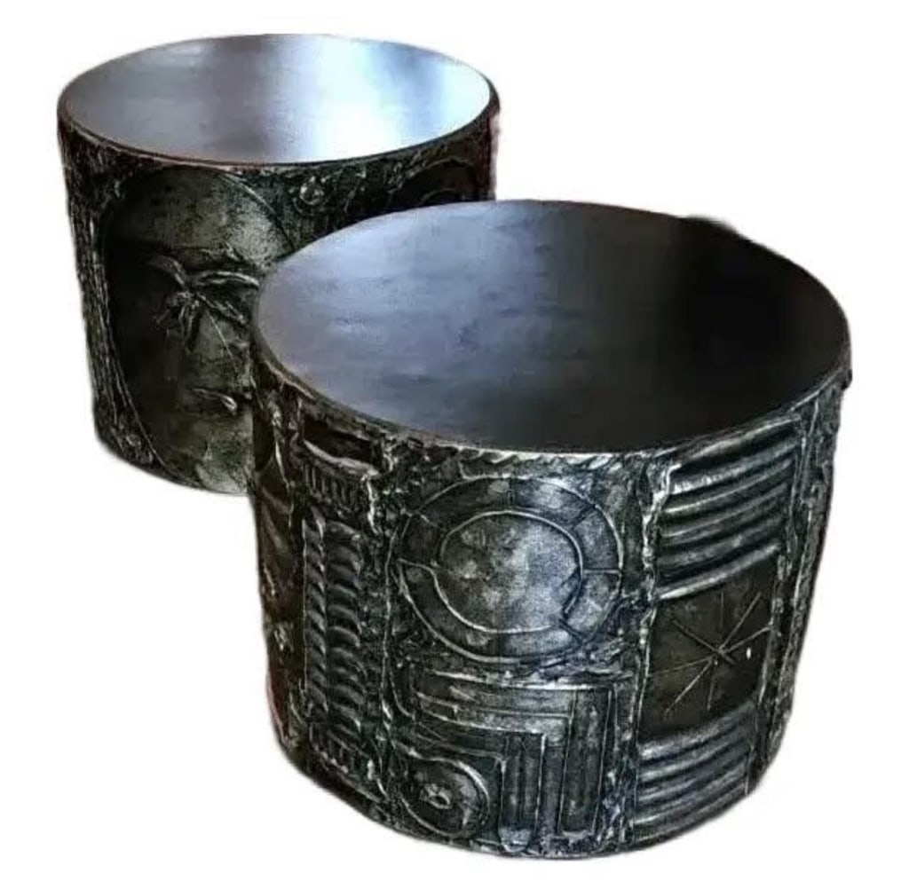 Adrian Pearsall Drum Tables (1 of 1)