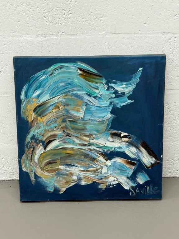 Kate Saville (b.20th c) Oil/Canvas (1 of 5)