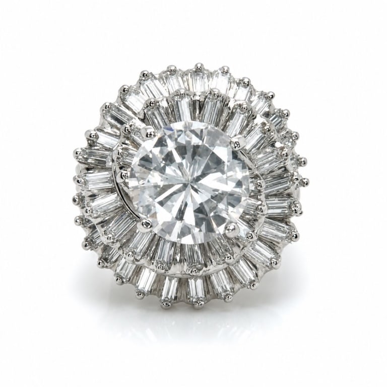 14K White Gold 2.01 Ct. Diamond Ring (1 of 5)