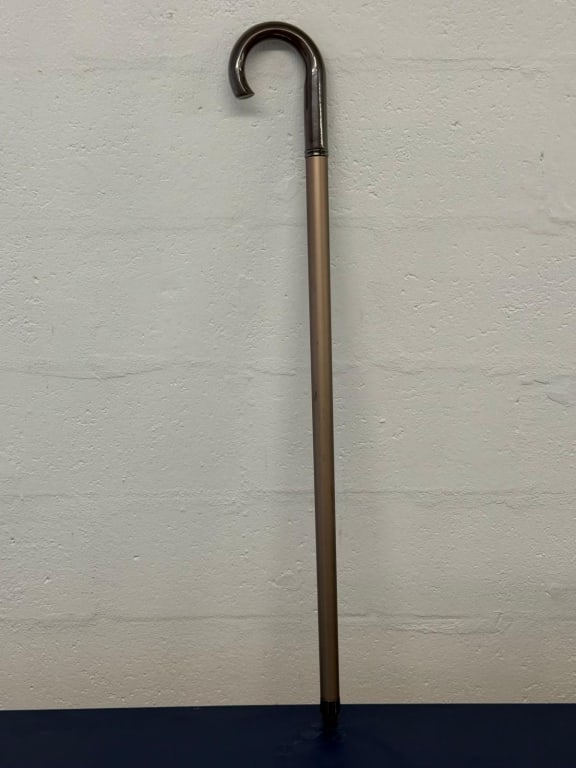 Vintage Crook Handle Walking Cane w/ Umbrella (1 of 5)
