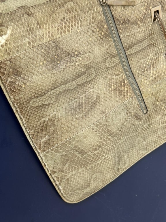 Vintage Gucci by Tom Ford Python Bucket Bag - 2