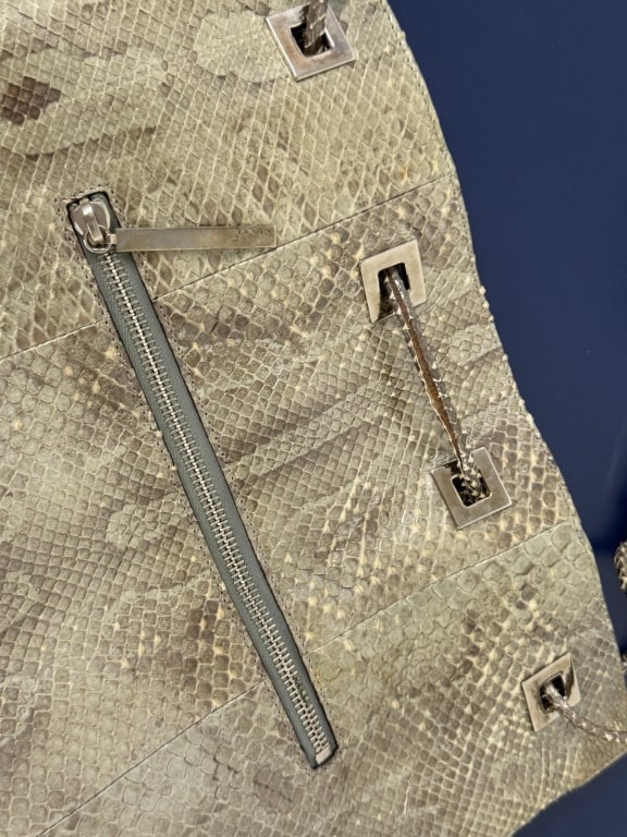 Vintage Gucci by Tom Ford Python Bucket Bag - 3