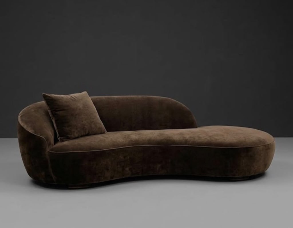 Vladimir Kagan "Cloud" sofa (1 of 1)