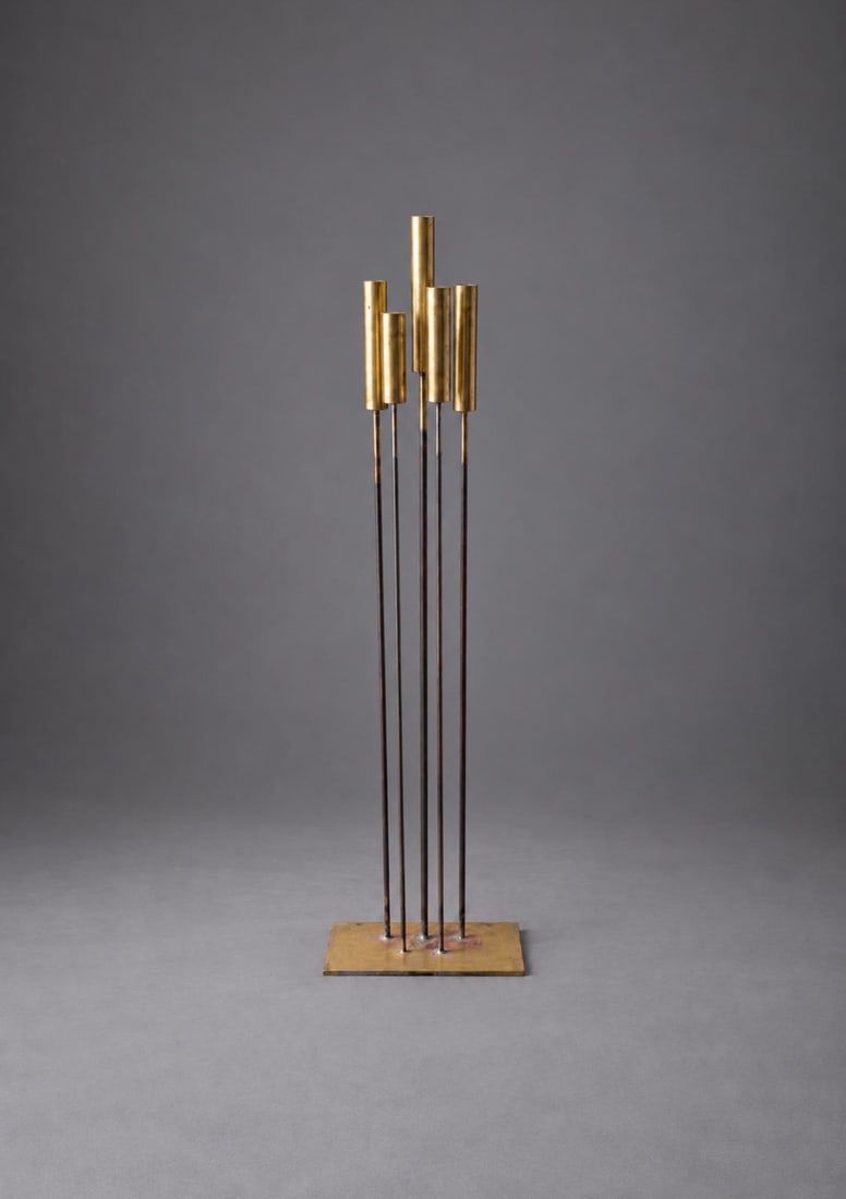 Val Bertoia “Tapping for Sounds” Five-Rod Sound Sculpture, 2026 (1 of 2)