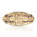 Art Deco Diamond Sapphire Brooch - 3