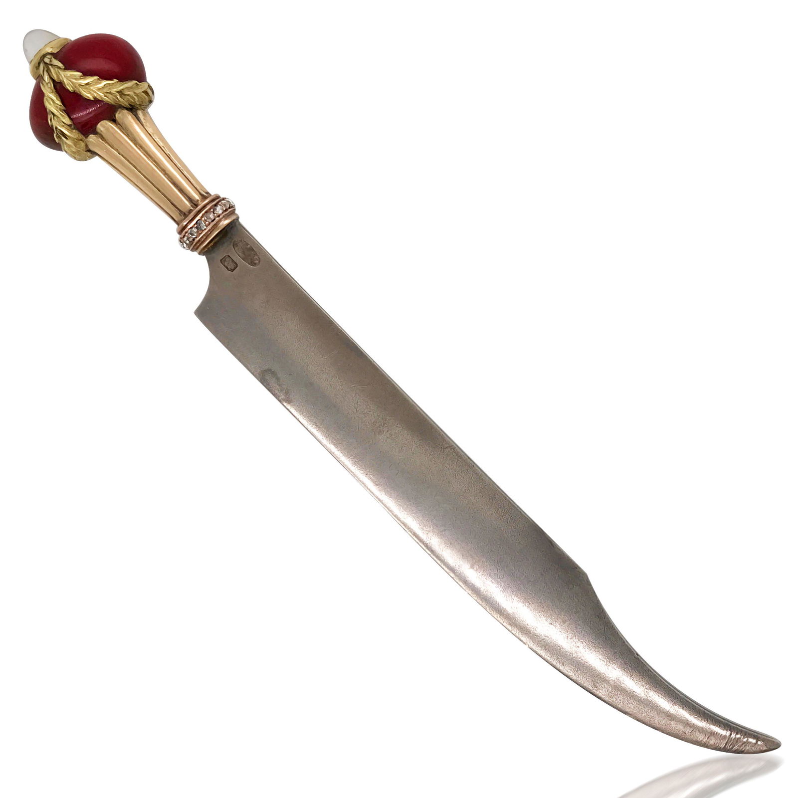 Faberge, Letter Opener with Purpurin Egg (1 of 4)