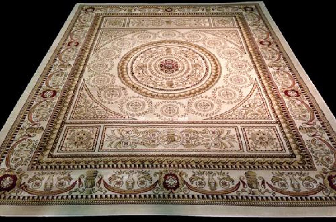 PALACE MEDALLION FRENCH DESIGN AREA RUG 8x10 (1 of 5)