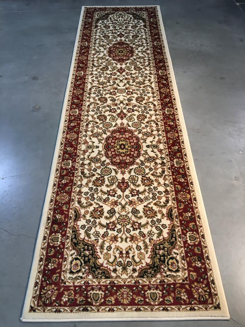CLASSIC PERSIAN KASHAN DESIGN RUNNER 2'.7"X9'.6" (1 of 6)