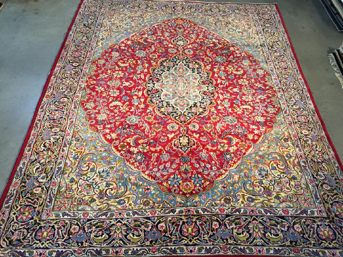 AUTHENTIC PERSIAN HAND KNOTTED WOOL KERMAN RUG (1 of 11)