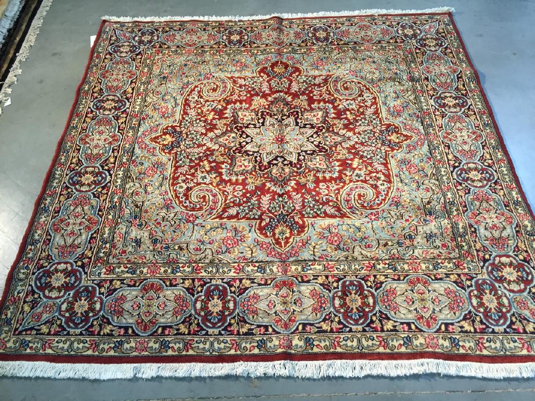 AUTHENTIC PERSIAN SQUARE RUG 6'.7"X6'.8" (1 of 11)