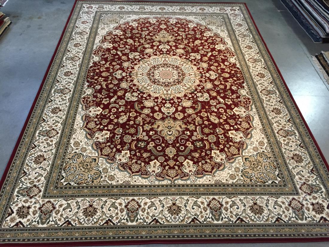 STUNNING PREMIUM  PERSIAN ISFAHAN DESIGN AREA RUG 7x10 (1 of 7)