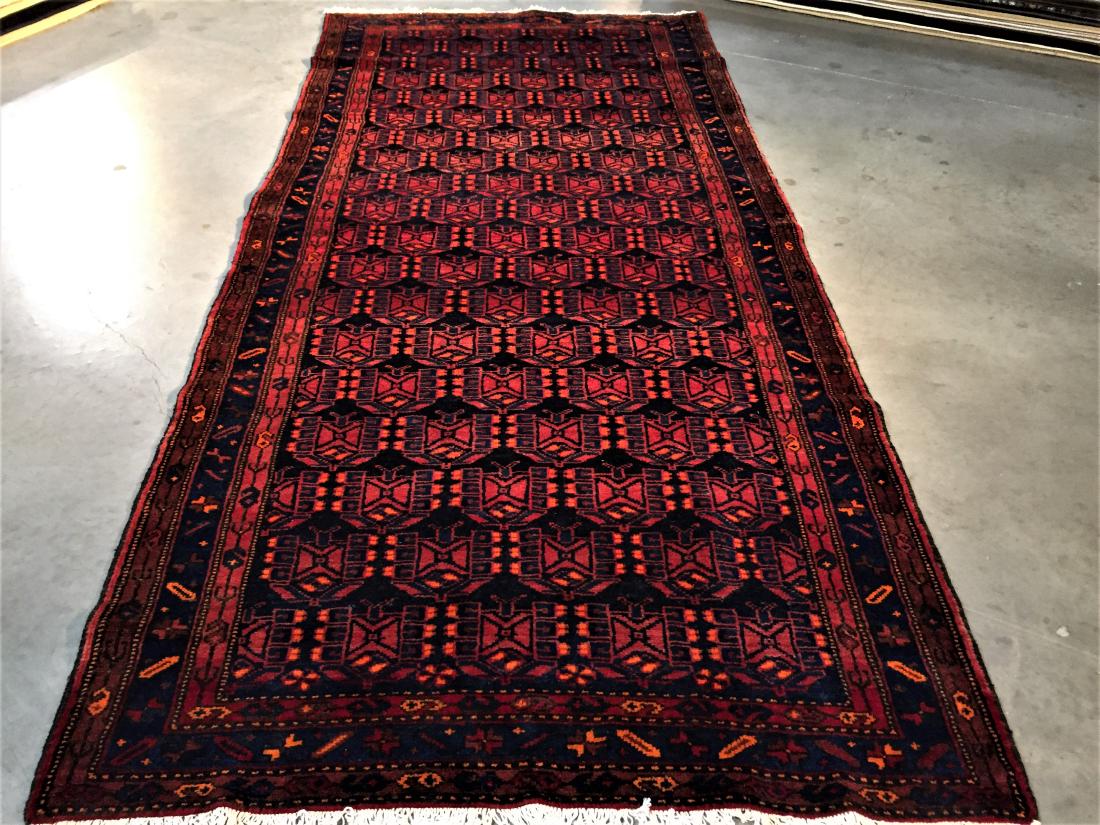 HAND KNOTTED WOOL PERSIAN HAMEDAN RUG 5x10 (1 of 7)