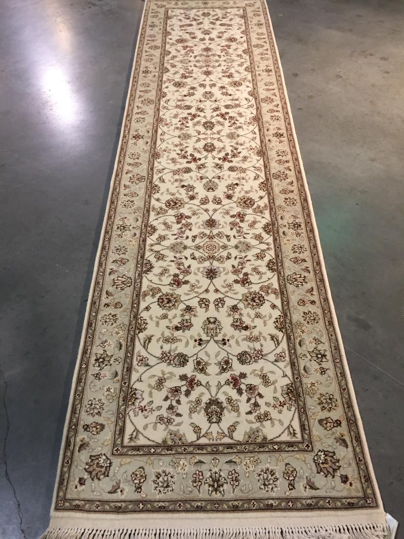 MAGNIFICENT HAND-KNOTTED TABRIZ DESIGN SILK& WOOL (1 of 10)