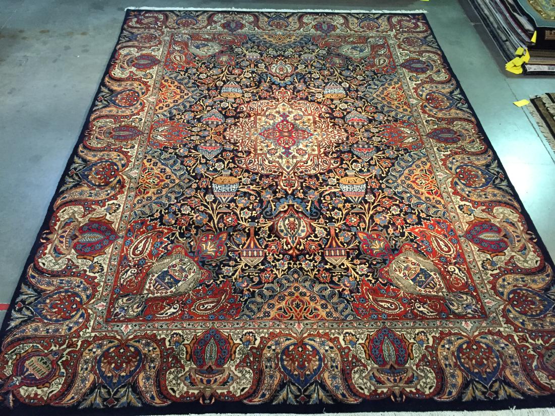 STUNNING ANTIQUE PERSIAN KASHMAR MASTERPIECE (1 of 10)