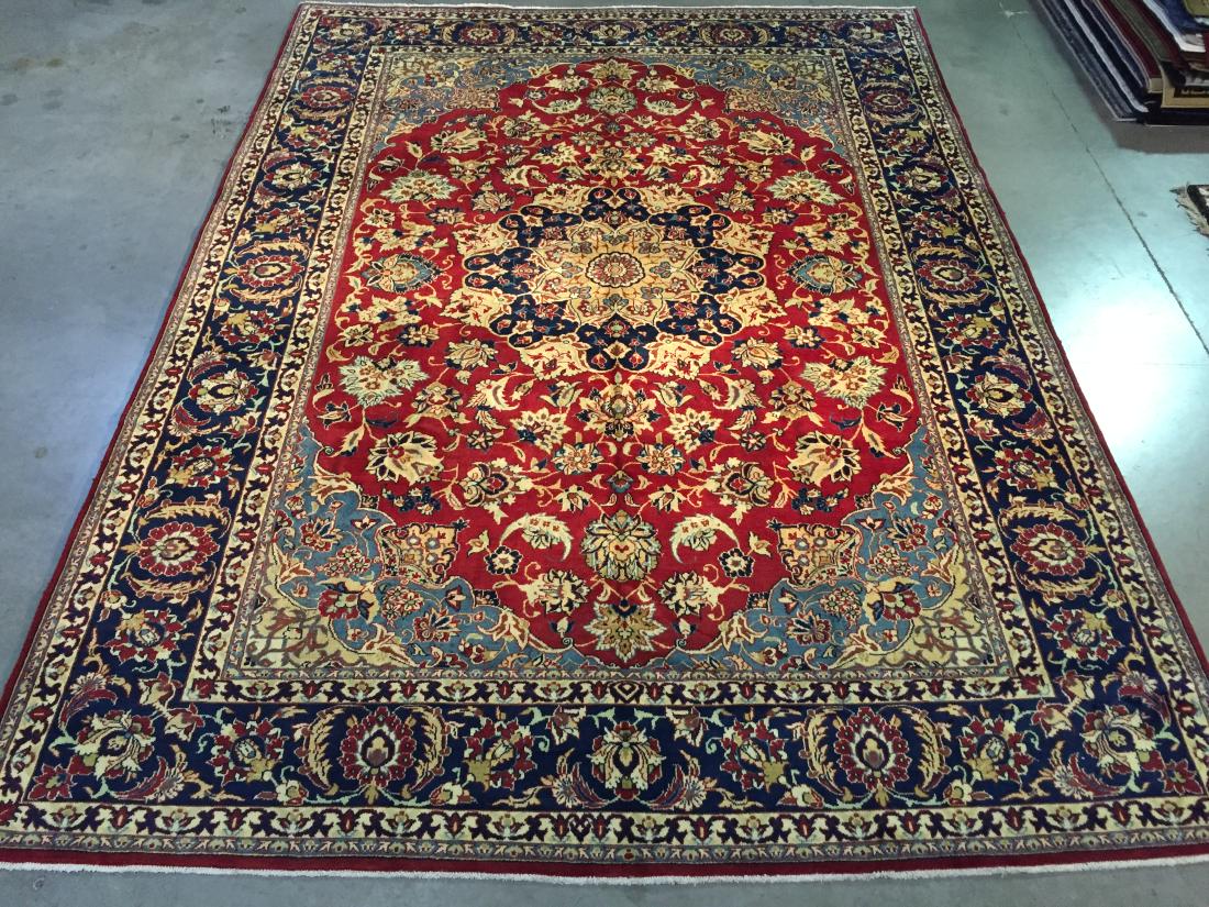AUTHENTIC PERSIAN SAROUK RUG 8.3x11.5 (1 of 10)