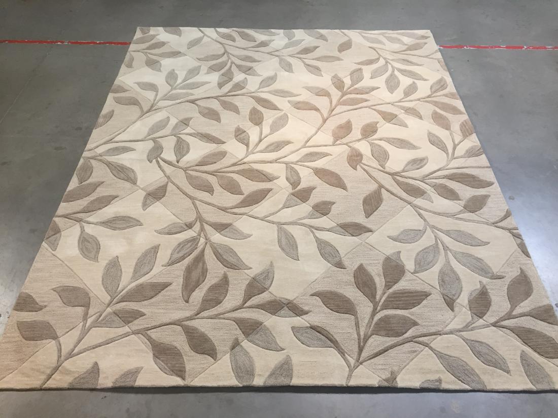 MODERN HAND MADE , CARVED & TEXTURE  RUG 8x10 (1 of 7)