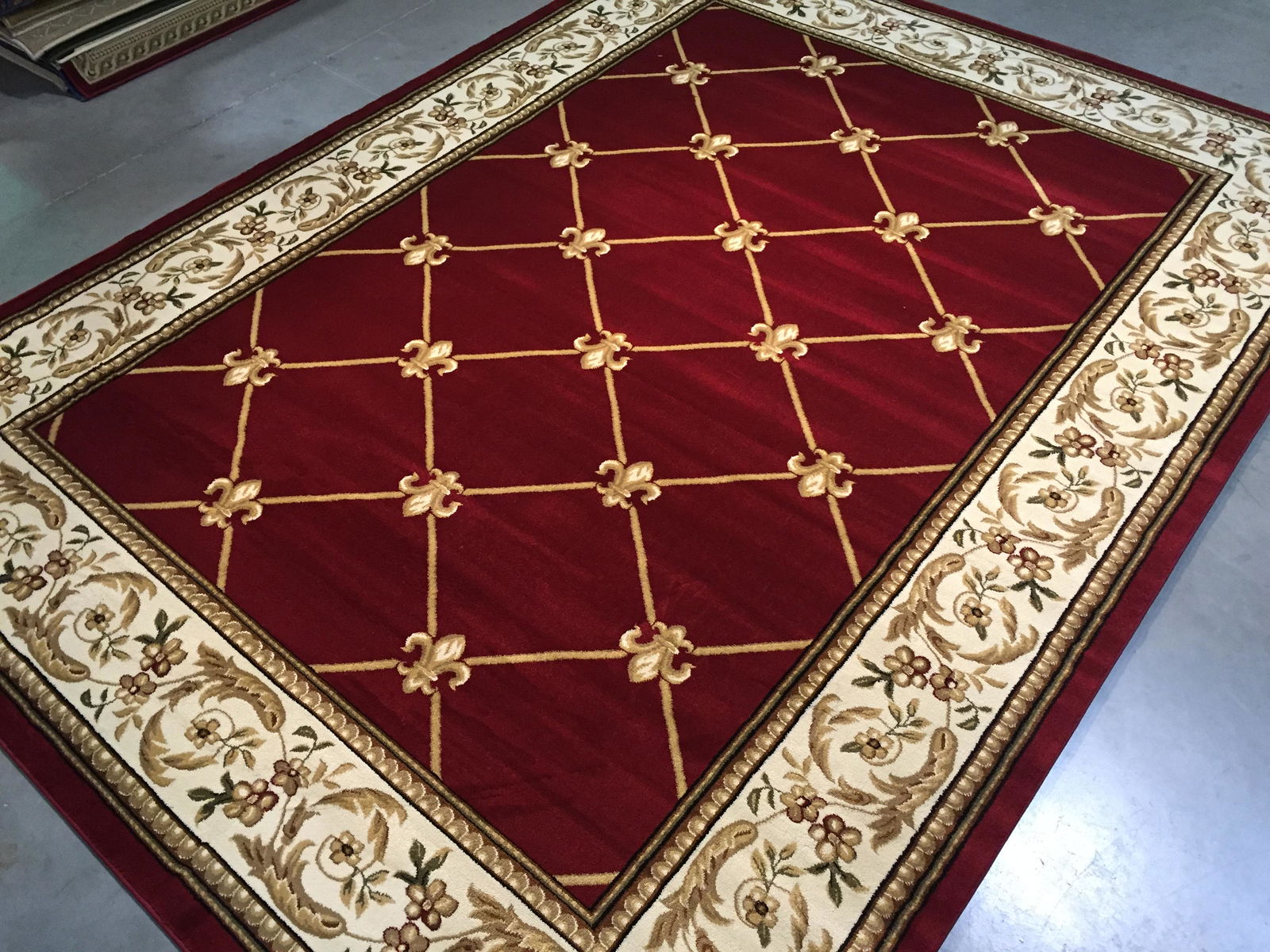 STUNNING SAVONNERIE DESIGN RUG 8x11 (1 of 6)