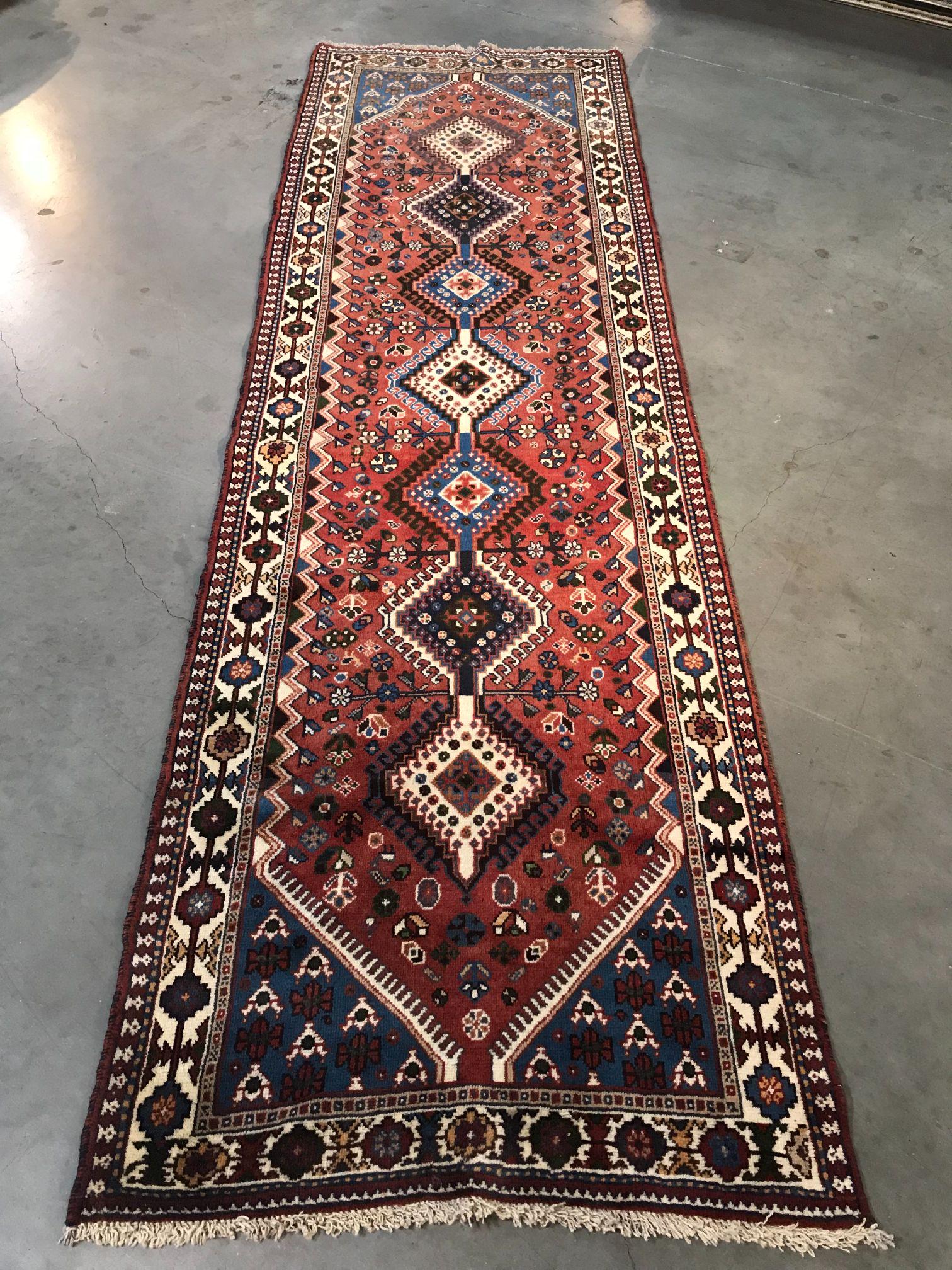 AUTHENTIC PERSIAN YALAMEH RUNNER 2.11x 10 (1 of 7)