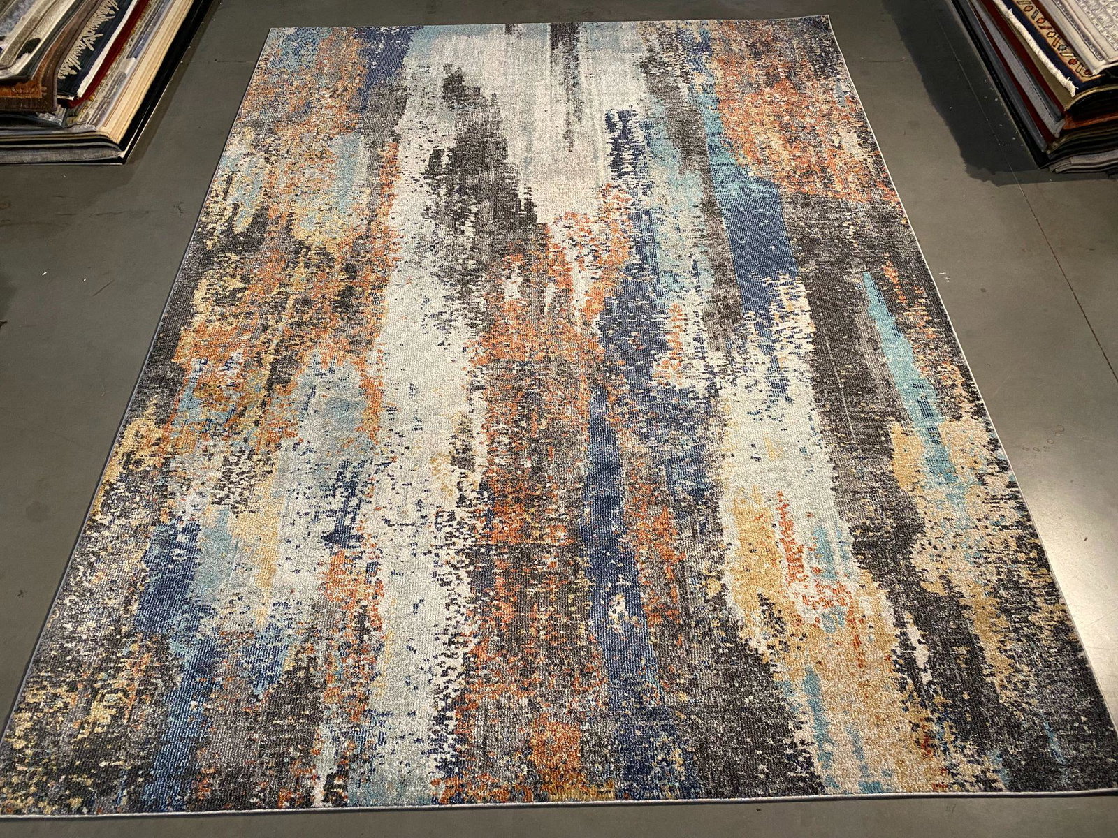 CONTEMPORARY ART DECO AREA RUG 8x11 (1 of 7)