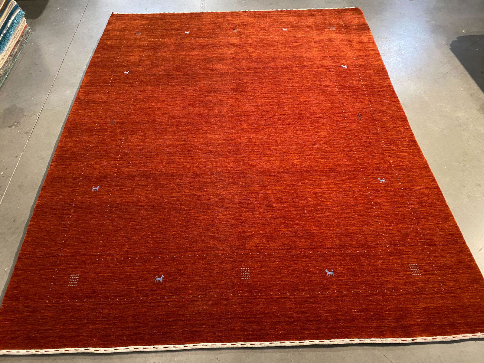 MAGNIFICENT  GABBEH RUG 8.1x10 (1 of 9)