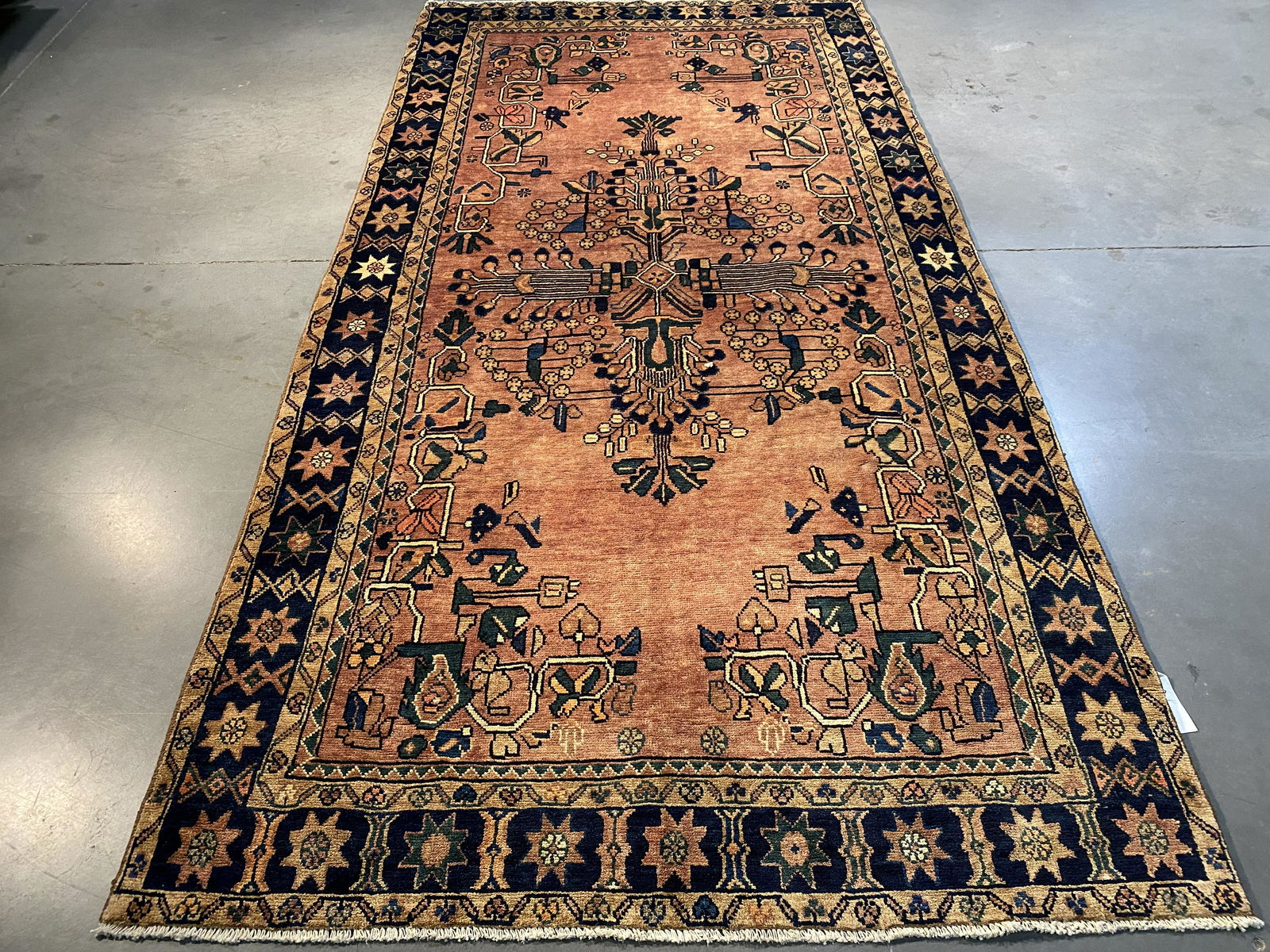 STUNNING PERSIAN VINTAGE RUG 5.3x10.4 (1 of 9)