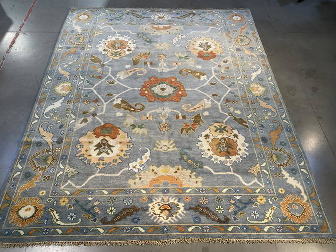 STUNNING OUSHAK DESIGN RUG 8x10 (0340) on Dec 18, 2022 Treasure Rug