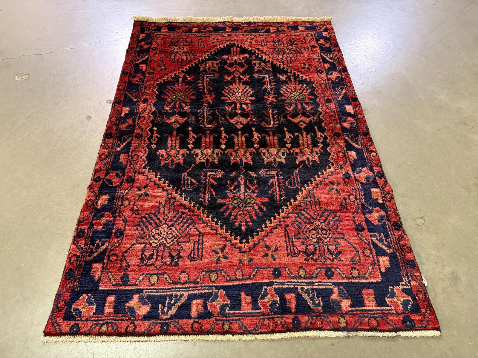 Magnificent Persian Hamedan 3.7x5.2 (1 of 8)