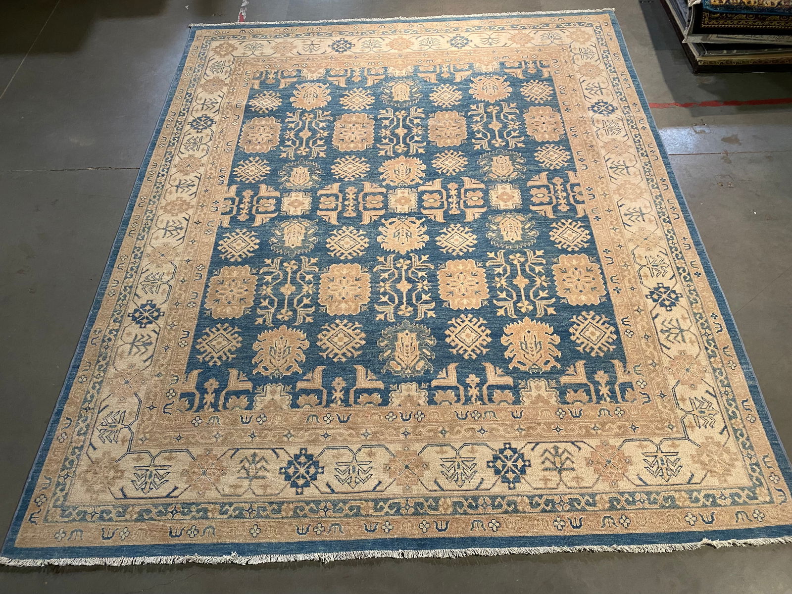 EXQUISITE SUPER KAZAK RUG 8' x9'.5" (1 of 9)