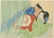 Shunga painting - Bedroom Scene 1920's original