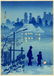 Takahashi Shotei (Hiroaki) Night at Mabashi 1936 MULLER