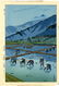 Kasamatsu Shiro: Rice Planting 1953 1st Ed. Woodblock