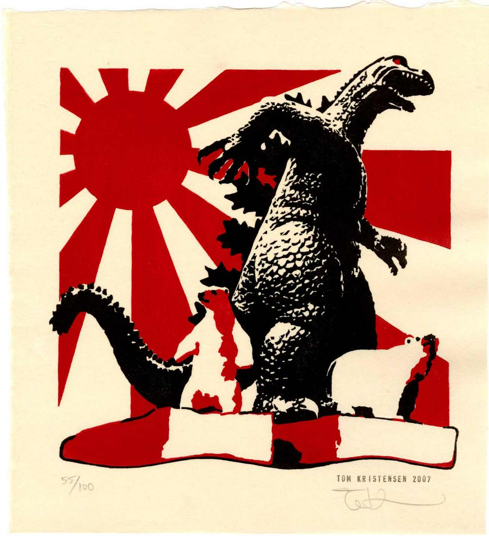Tom Kristensen - Godzilla and Polar Bears #55/100 2007 (1 of 2)
