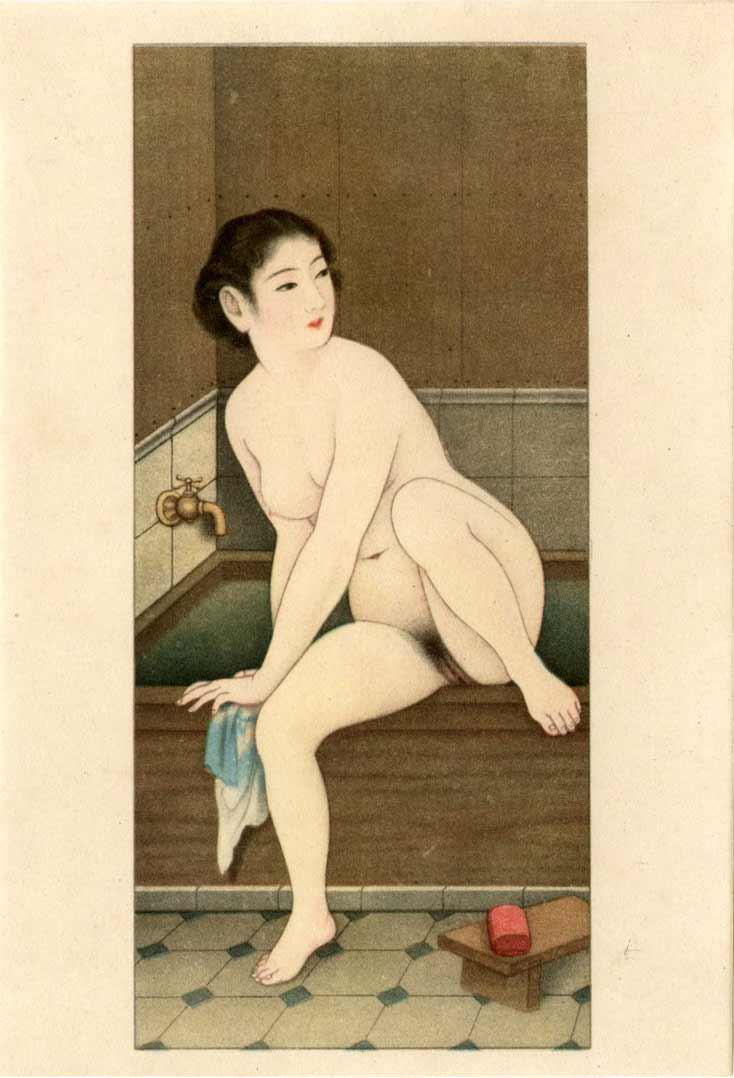Ito Shinsui: After a Bath Shunga (1 of 2)