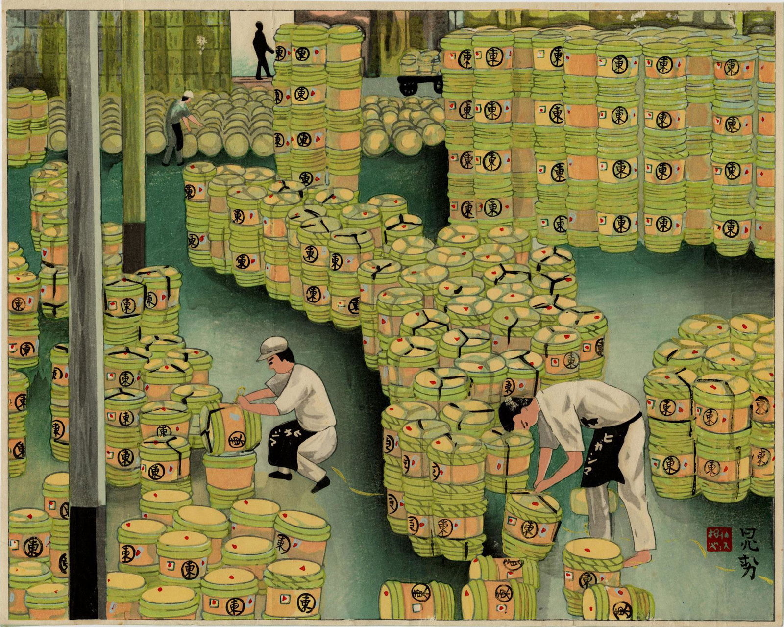 Unread: Sake Warehouse Painting NR (1 of 2)