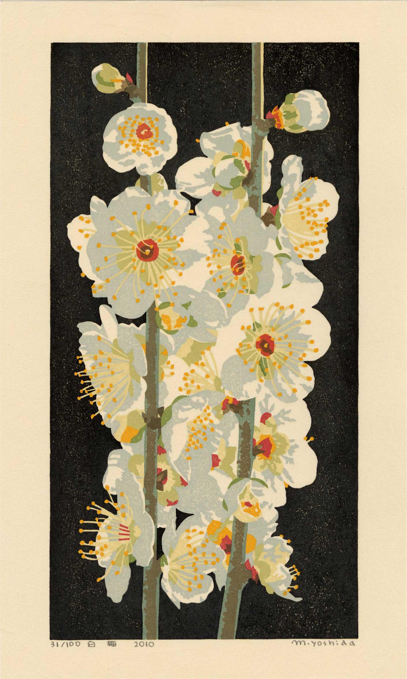 Yoshida Masaki: Japanese Botanical 2010 1st Ed Woodbock (1 of 2)