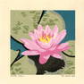 Masaki Yoshida: Lotus Blossom 2006 1st Ed. Woodblock NR