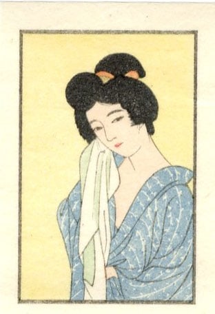 Shinsui Ito: After the Bath Woodblock (1 of 2)