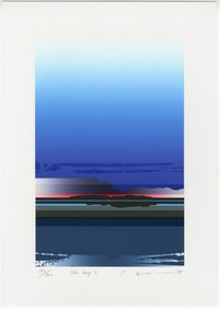 Tetsuro Sawada -- The day I 1989 Serigraph