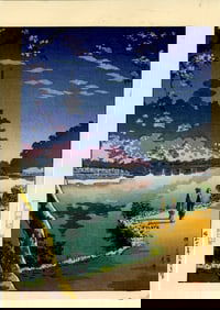 Tsuchiya Koitsu - Yokohama Sanken 1936 Woodblock NR