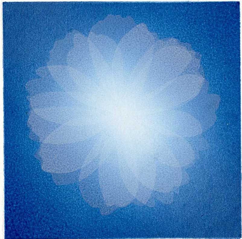 Masahiro Kasai: Petit Cosmos 2023 1st ed Serigraph: Japanese Seriograph Print, 2023, pencil signed, dated, titled and numbered 22/50 SIZE IN INCHES: 6 x 7 inches MASAHIRO KASAI (b.1954) was born in Tokyo where he still lives and works. He graduated fro