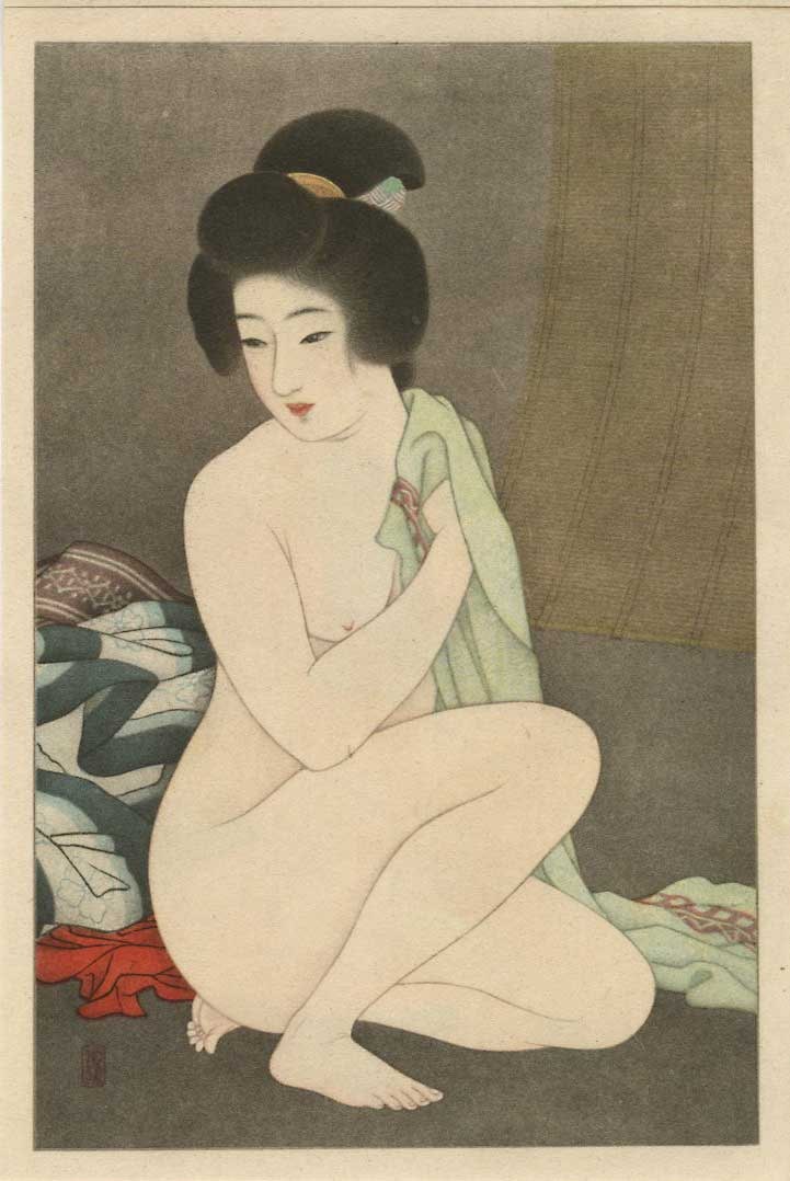 Shinsui Ito: After a Bath Shunga NR (1 of 2)