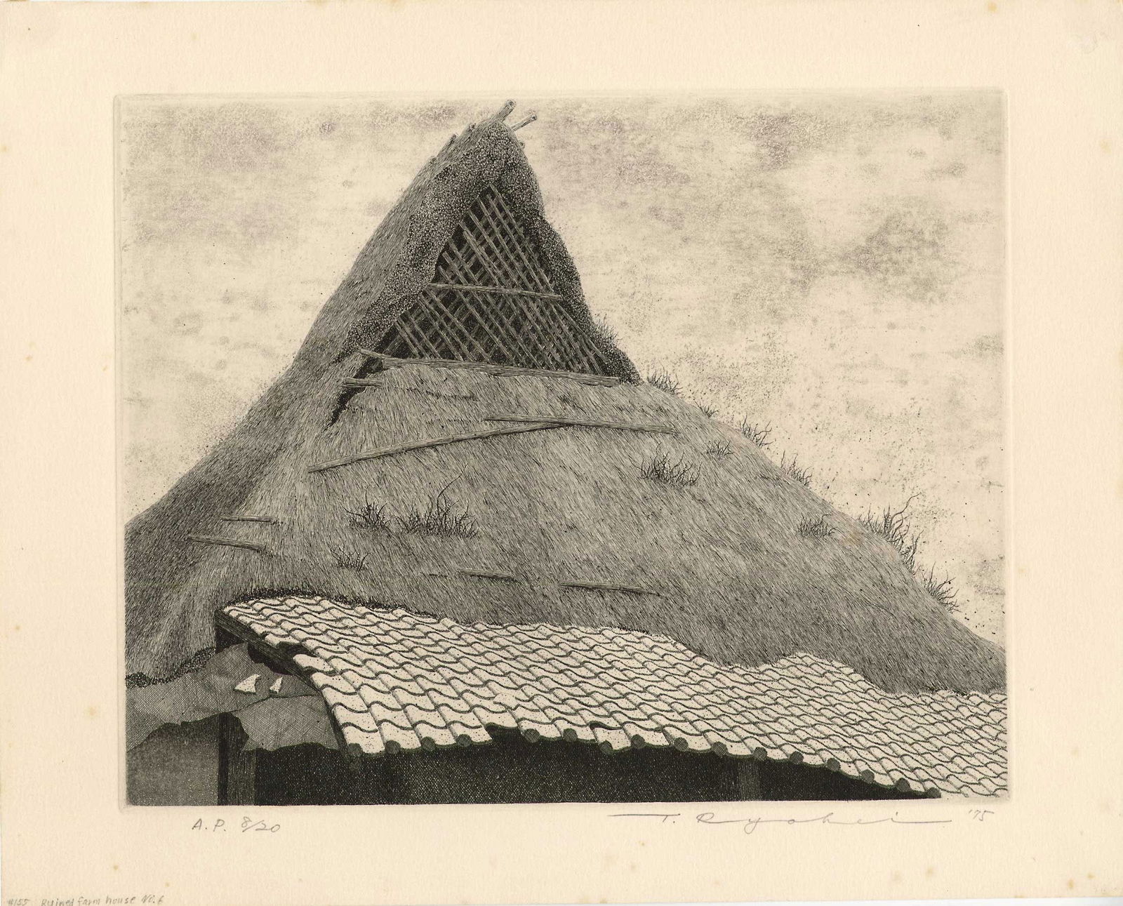 Tanaka Ryohei: Ruined Farmhouse #6 1975 1st Ed (1 of 2)