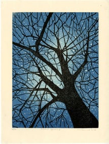 Mara Cozzolino: Secret Space II 1st Ed Woodblock NR