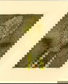 Eitsuko Kanida: Allegory V Machine Angel 1994 1st Ed Copperplate NR