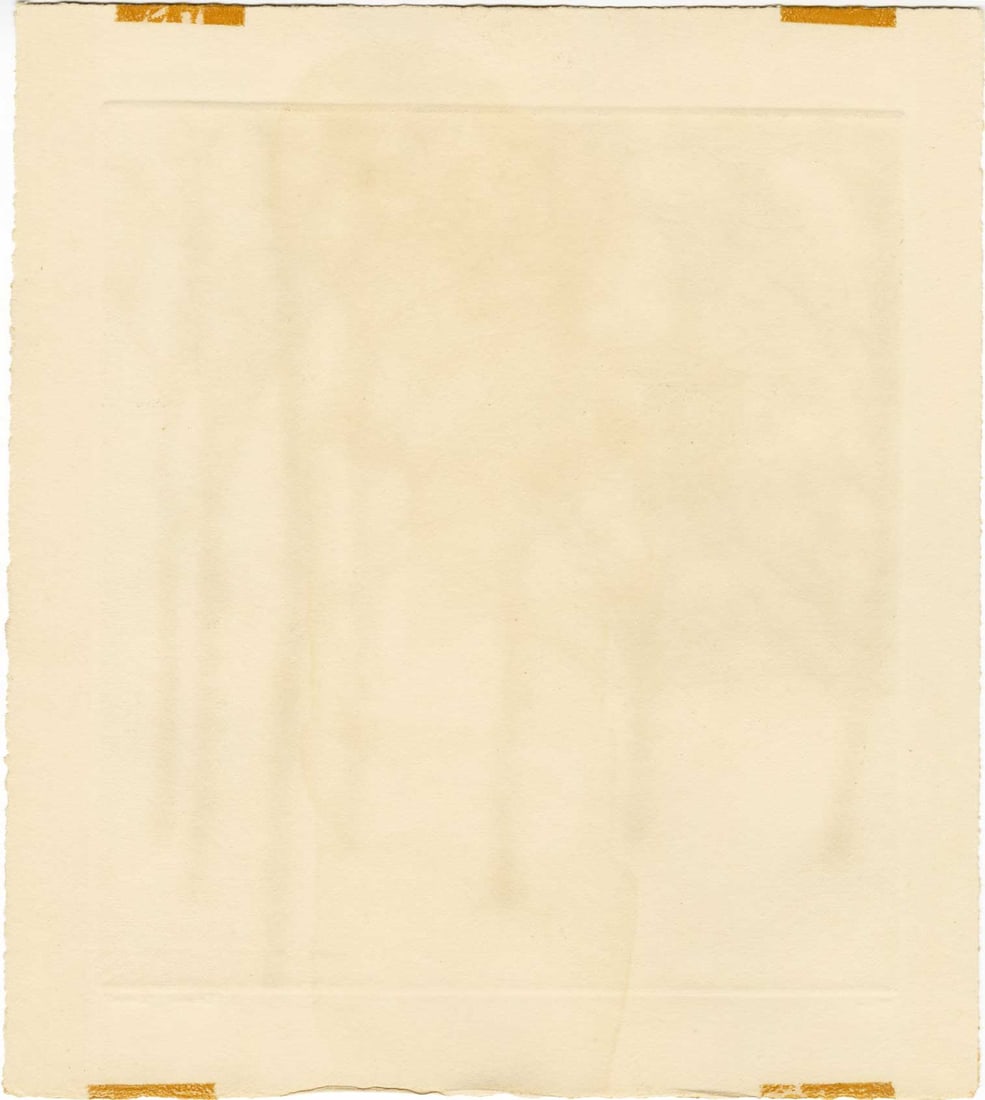 Tetsuro Komai: Trees 1957 Etching - 2