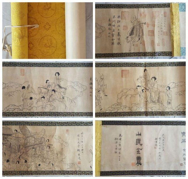 IMPORTANT SCROLL PAINTING, MASTER WU KUAN (1435-1504) (1 of 10)