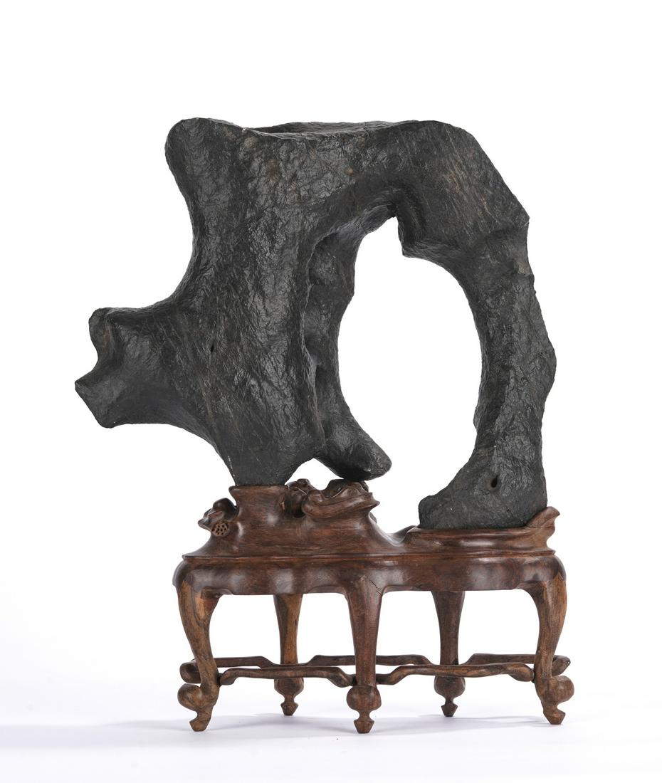 A Chinese Arched Lingbi Scholar's Rock (1 of 9)